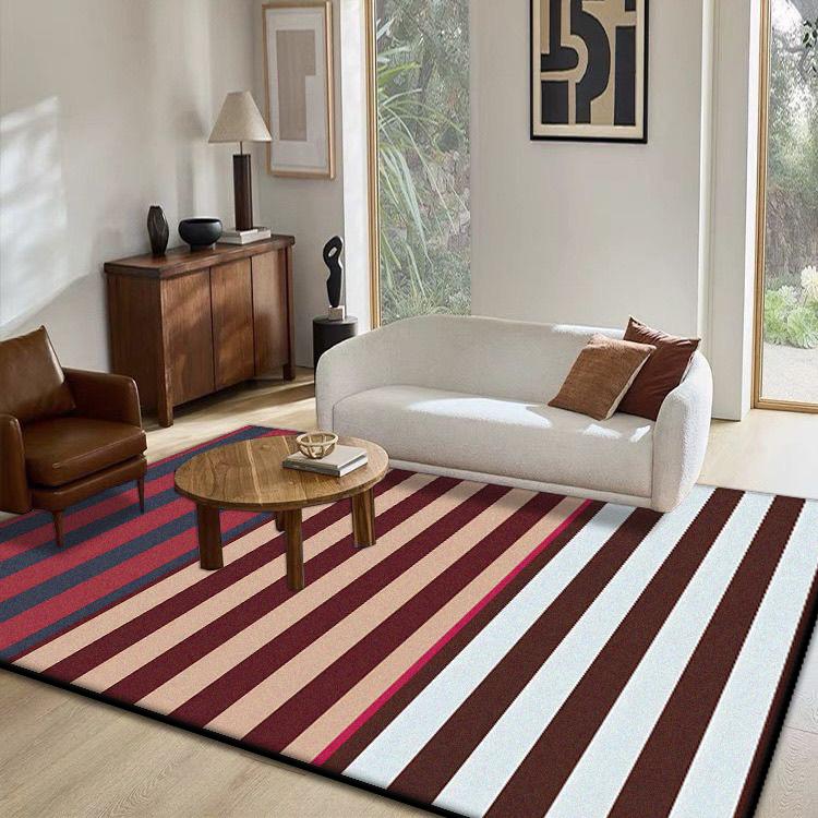 Nordischer Stil Kreative Geometrie Teppich Wohnzimmer Sofa Bereich Dekoration Teppiche für Schlafzimmer Ankleidezimmer Bodenmatte Rutschfest Waschbar