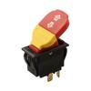 4 Pins Switch HY18 Electric Switch For Wood Machine For Electrical Applications Easy Installation Switch Plug-and-Play Setup