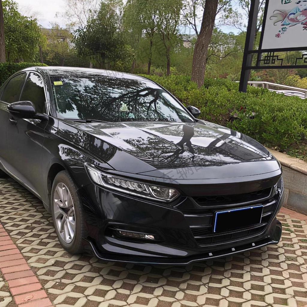 Front Bumper Lip Splitter Spoiler for 2017-2022 Honda Accord Sedan