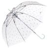 Ice Cream Rain 60cm Long Wpc. [Vinyl Umbrella] Off-White Umbrella, Ribs, Large, Umbrella, Jumping, Commuting, School, Travel, Stylish, Feminine, Cute,