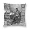 Karl Marx Philosopher Square Pillowcase Polyester Linen Velvet Creative Zip Decorative Throw Pillow Case Sofa Cushion Cover