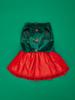 Christmas Puppy Dresses Dog Dress      with Bowknot Puppy Clothes Tulle and Small Bell Doggie Xmas Party Pet Cat Warm Clothes Ap