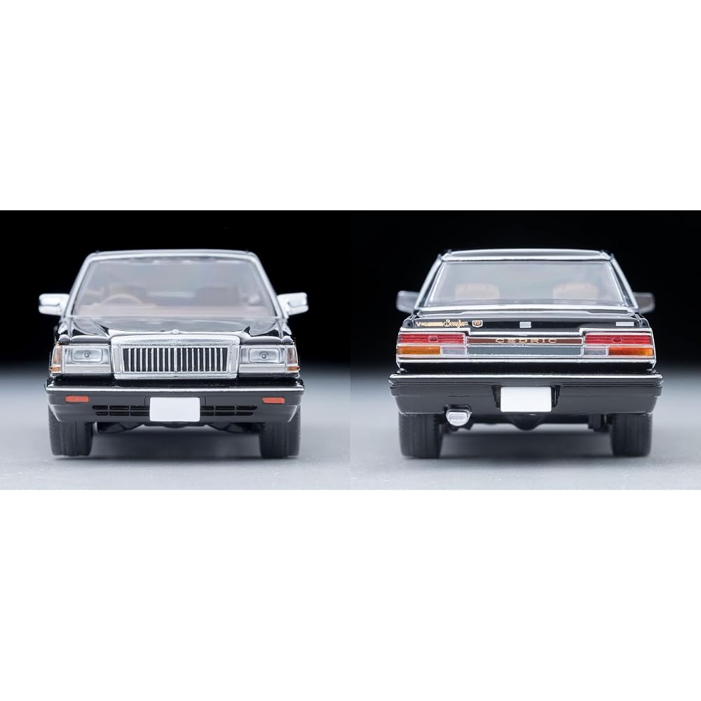 TOMYTEC Tomica Limited Vintage Neo 1/64 Nissan Cedric HT V30 Turbo Brougham VIP Black 1985 Diecast Model Car