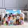 Toca Bocas Coperta Plaid Coperta per Bambini Cartone Animato Gioco Coperta in Pile Morbida Copertura Calda Coperte per Letti Divano Viaggio
