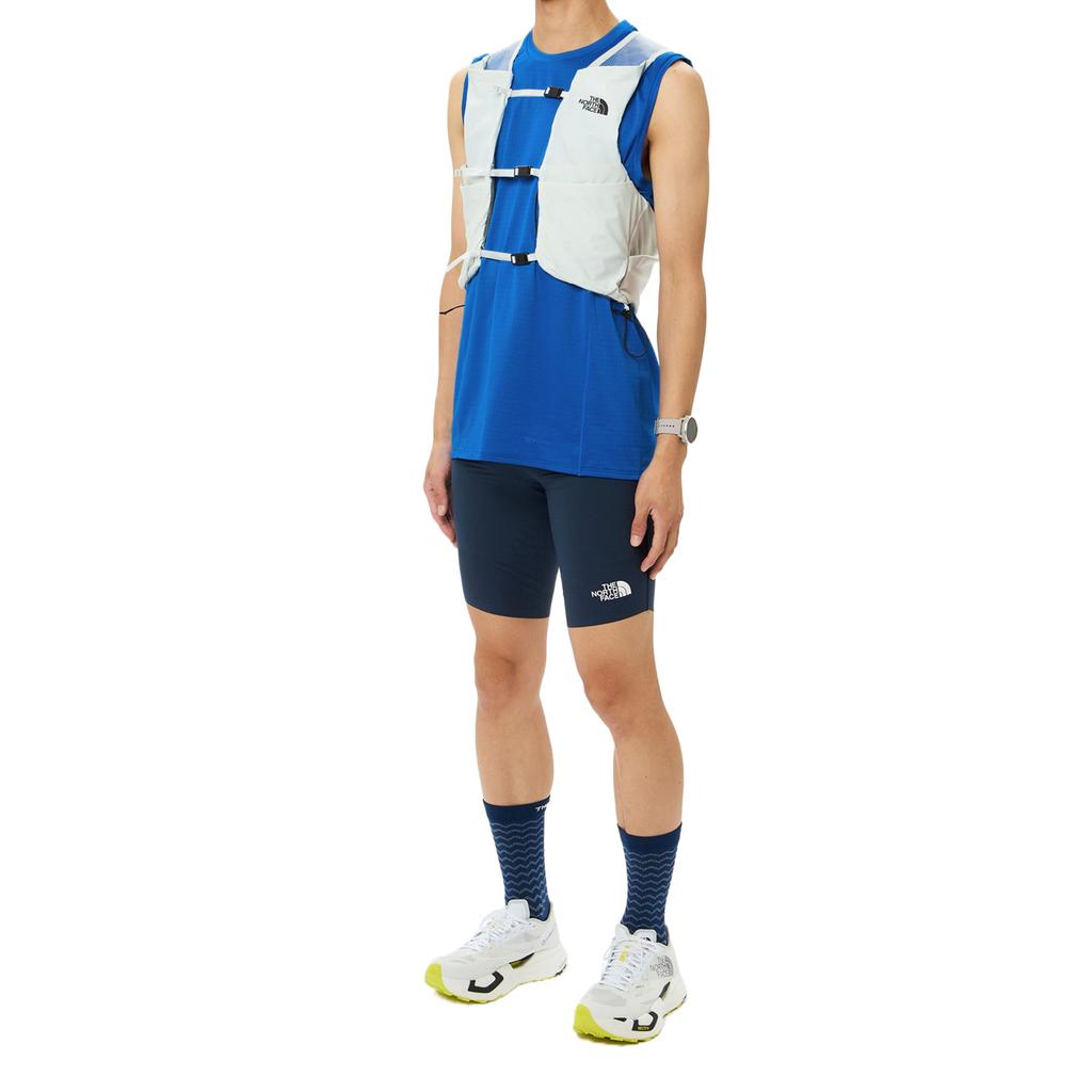The North Face Tank Tops Men's Blue Crew Neck Moderate Other NT12587-SK