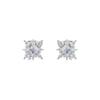 Sparkling Diamond Star Ear Clips Women's Light Luxury Earrings Without Pierced Earrings Simple and Unique Spice Girl Ear Jewelry