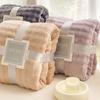 Coral Fleece Blanket - Flannel Double Sided Plush Throw for Bed, Sofa, Winter Warm Cover, Soft Cozy Blanket