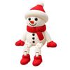 Fully Flexible 3D Printed Figurine Christmas Miniature Ornament  Winter Gifting