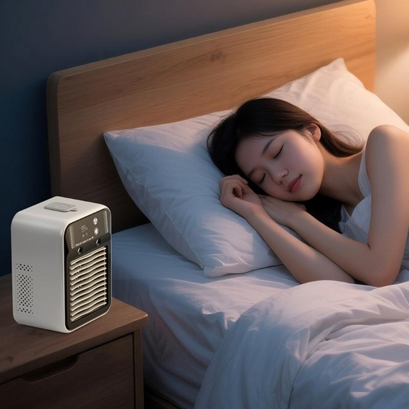 Portable Air Conditioner Air Cooling Fan Conditioning Mini Conditioner With 2 Speed For Outdoor Bedroom Indoor Outdoor