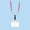 Kokuyo Hanging Name Tag Red Soft Case 10P Naff-SD180-10R