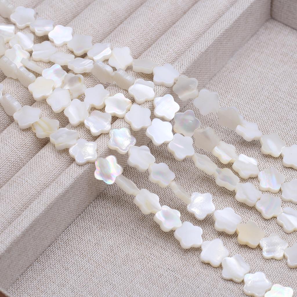 Bead Assortments Shell Beads White Shell Irregular Isolation Beads For Jewelry Making DIY Pendants Necklace Earrings Bracelet Accessory