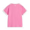 Li Ning Sports Lifestyle Series American Vintage Minimalist Comfortable Round Neck Pullover Short Sleeve T-Shirt Women T-Shirt AHSVB44-6