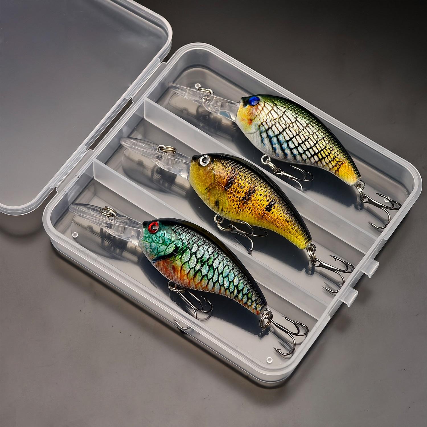 

1 шт./3 шт. Воблер, Реалистичный дизайн Искусственная рыболовная приманка, Бионическая жесткая приманка, Рыболовные снасти, 8,8 см/3,46 дюйма