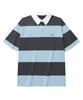 COVERNAT C Logo Rugby Collar T-Shirt Charcoal