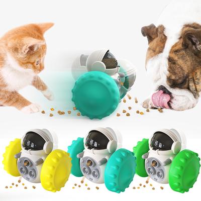 Pet Walking Interactive Food Dispenser Toy For Small Large Dogs Cats Slow Feeder Indoor Training Puppy Toys IQ Treat Supplies
