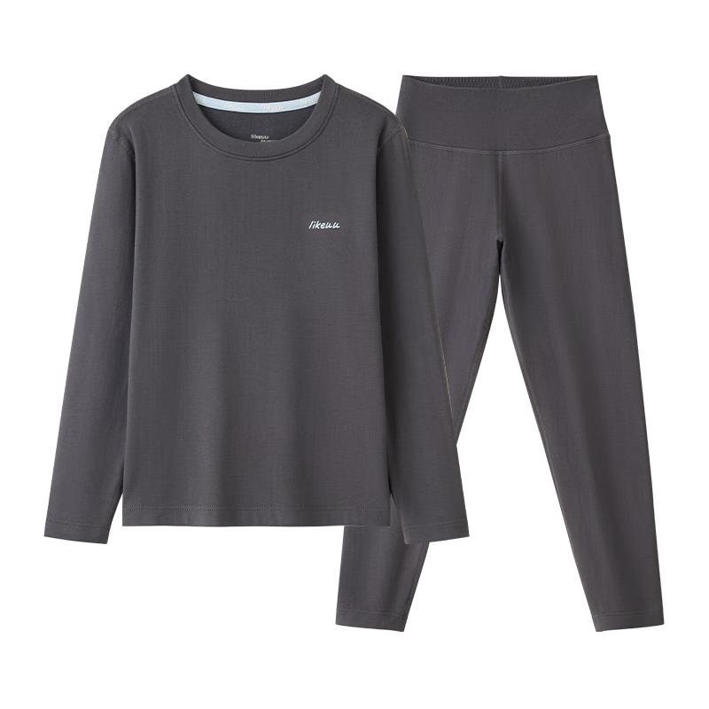 Likeuu Merino Wool Kids Thermal Underwear Set 120