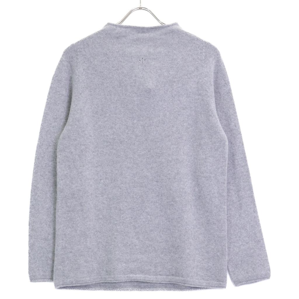 TOYOBOSHI Ito-Goromo Melange Light Gray 09IT-BC0004 Cashmere100 Knit Sweater Tops 2 grayUsed