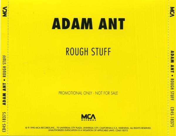 

CD ADAM ANT - Rough Stuff CD4518375PROMO MCA Records 1990 US Рок Б/У