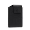 Stylish Multi-functional Cross-Grain Card Holder with Buckle for Coins and IDs