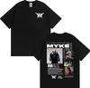 Myke Towers Young Kingz 2026 Album Tour Cover T-shirt Men Women Fashion Vintage Hip Hop T Shirts Casual Cotton Oversized T Shirt