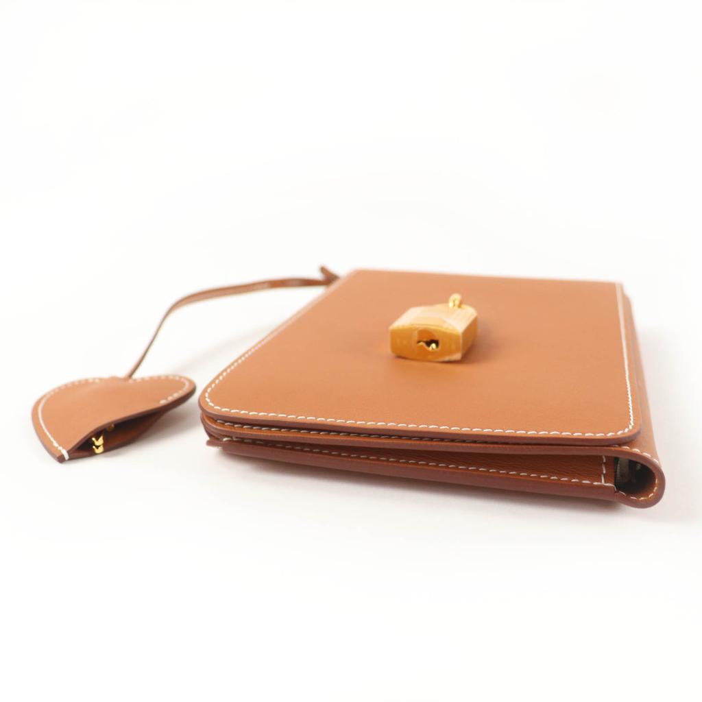 Pristine HERMES Notebook Carne Secret Notebook cover with notebook Vaux Swift Used