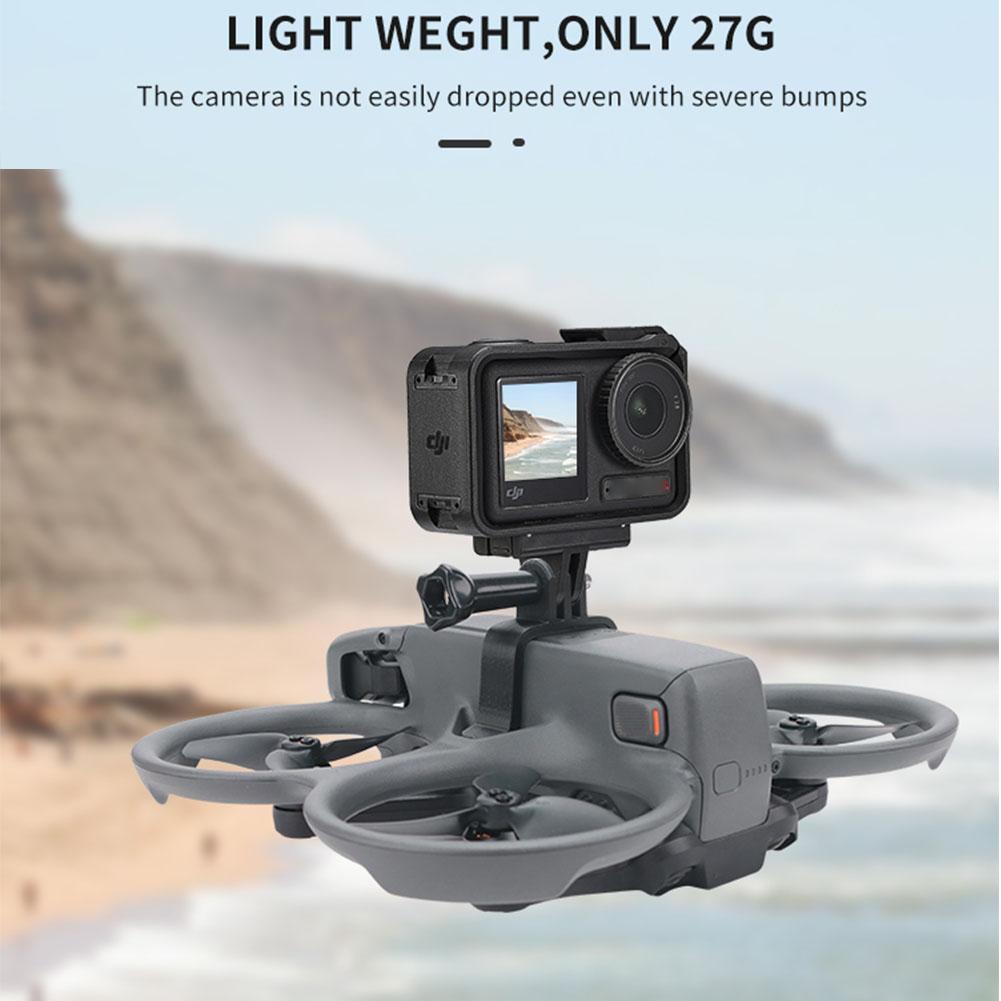 Verlängerungshalterung für DJI Avata 2 Drone-Montagebefestigungsadapterhalter für GoPro 10 9 Insta360 Panoramakamerazubehör