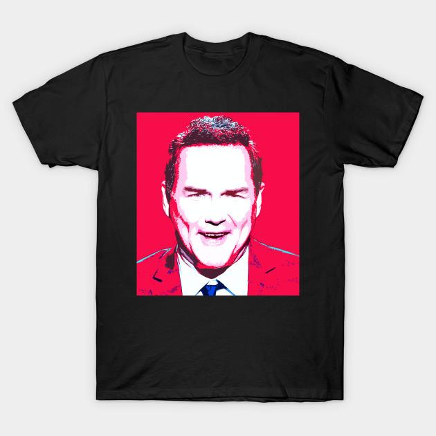 

Men Black Print T-shirt Norm Macdonald No-Cut Transfer Paper Print Cotton Tshirt 2XL чорний