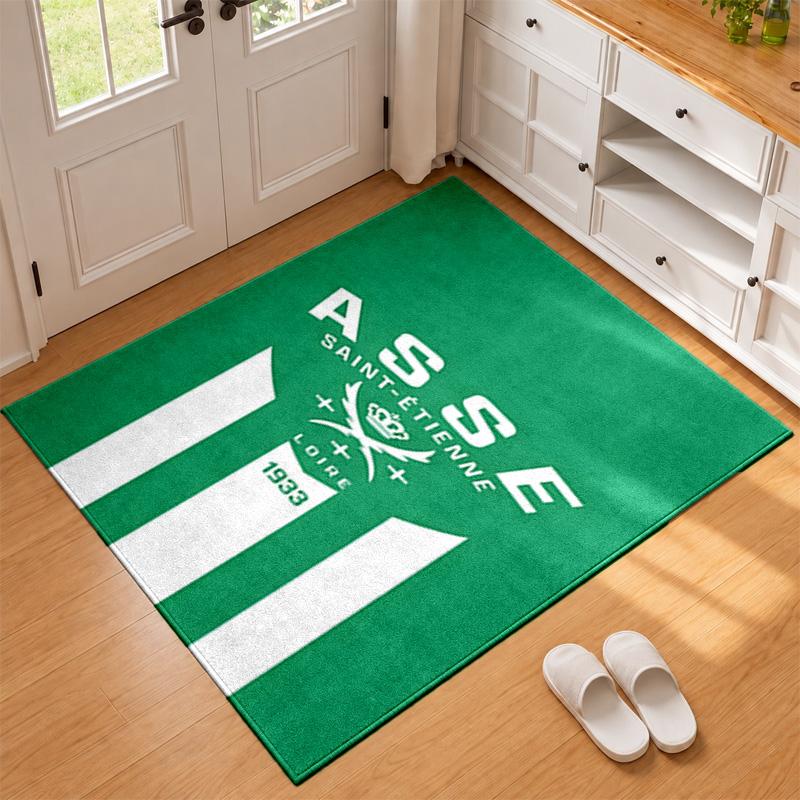 AS Saint Etienne Carpet Door Mat for Living Room or Bedroom Protective Mat Under Chair Office Decoration Christmas Gift Birthday Present