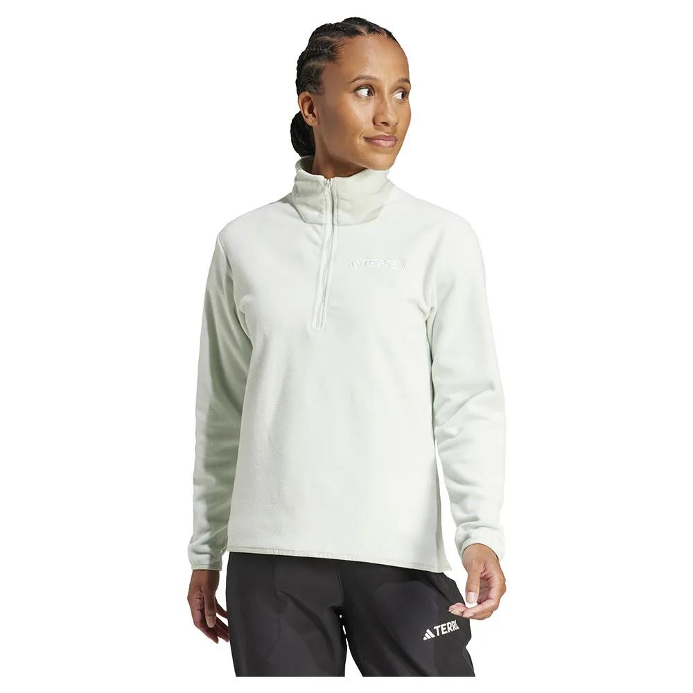 

adidas Флисовая кофта с полумолнией Multi Essentials XS