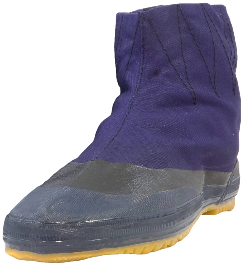 

Rikio Round Toe Tabi Round Toe 5 Velcro MJH5M Socks, Velcro, Straps, Navy, 27.0cm,