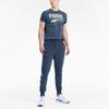 PUMA Knitted Sweatpants Men's Dark Denim Blue Moderate Sweatpants 582765-43