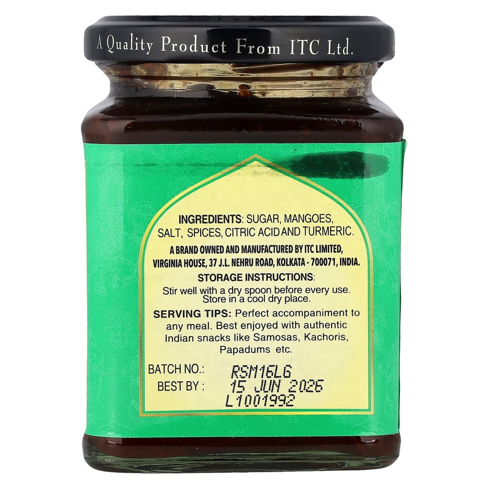 Kitchens of India Chopped Mango Chutney, 325g (11.4oz)