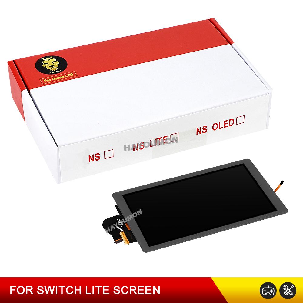 NEUER LCD-Bildschirm mit Touchscreen für Switch Lite, Vollständig montierte LCD-Bildschirmbaugruppe, Ersatz-Spielzubehör