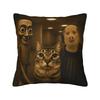 Tung Sahur John Pork Neegy Doorbell Meme Theres Motion Meme Pillow Case Print Pillow Cover Pillowcases For Couch Sofa Bedroom