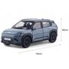 WELLY Kia EV3 1:Modèle de voiture moulé sous pression à l'échelle 38, Bleu, 1 pièce