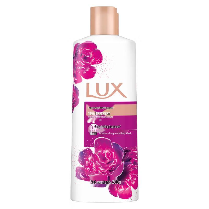 Lux Peony Essential Oil Fragrance Shower Gel