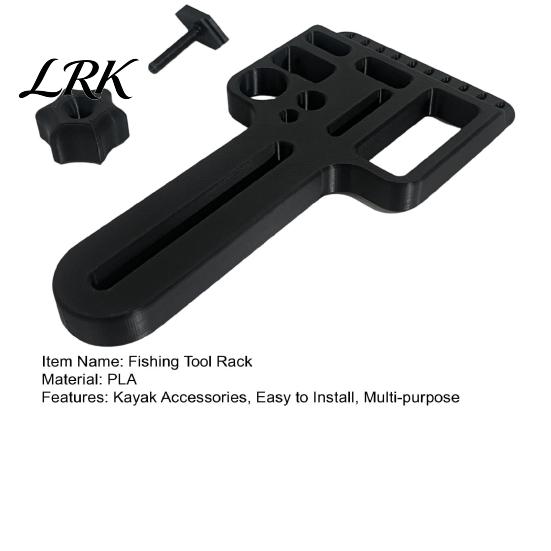Fishing Tool Holder Kayak Holder, Fits Standard T-Track Kayak, Lures Accessory Organizer Hook Pliers Gear Storage for Boat, Accessories
