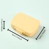 1PC Portable 6-grid Pill Box Drug Storage Box One-week Pill Box Sub-packing Box Small Pill Box Portable Pill Box