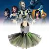 Adorable Beetlejuice Costume Dress For Kids Featuring Fun And Fluffy Design For Halloween