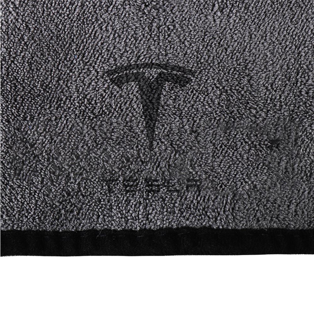 Car Body Washing Towels Double Layer Clean Rags Accessories For Tesla Model 3 S X Y Drying Cloth Microfiber Cleaning Towel Soft