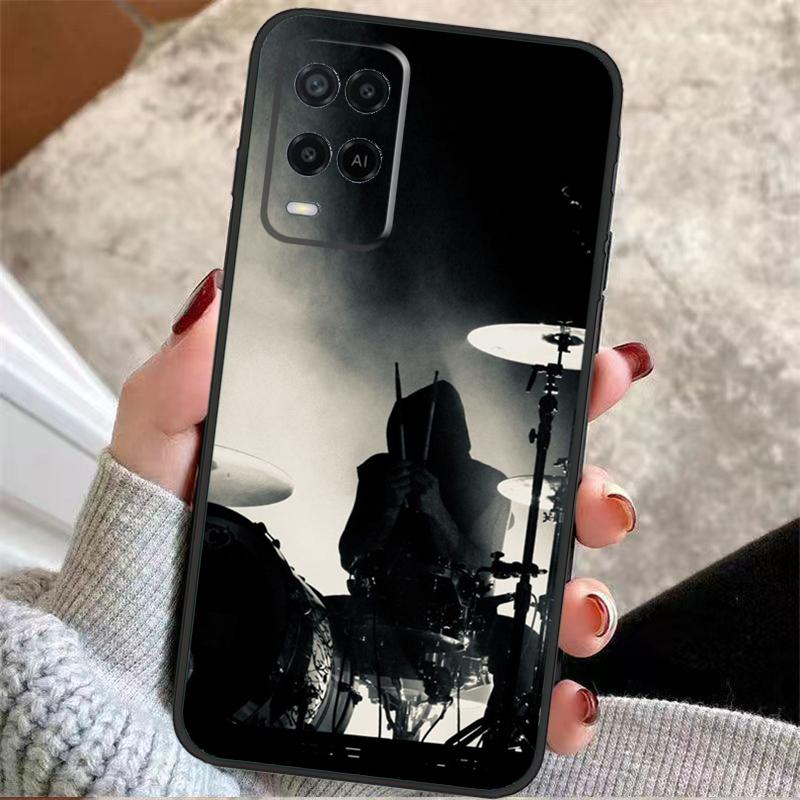 Drum Drummer Music Dj Case For Oppo A57 A17 A77 A40 A78 A54 A74 A94 A76 A16 A96 A18 A60 A80 A38 A58 A98 A15 A5 Pro