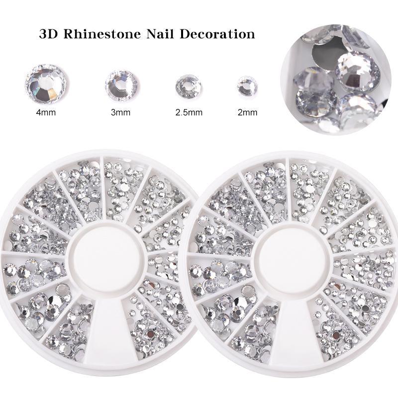 Mixed Color Chameleon Nail Rhinestone Glitter Small Irregular Beads For Nail Art 3D Decoration Stone In Wheel DIY Tips