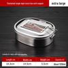 Qiwei 304 Stainless Steel Compartmental Bento Lunch Box