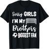 Soccer Sister Biggest Fan Little Sister T-Shirt