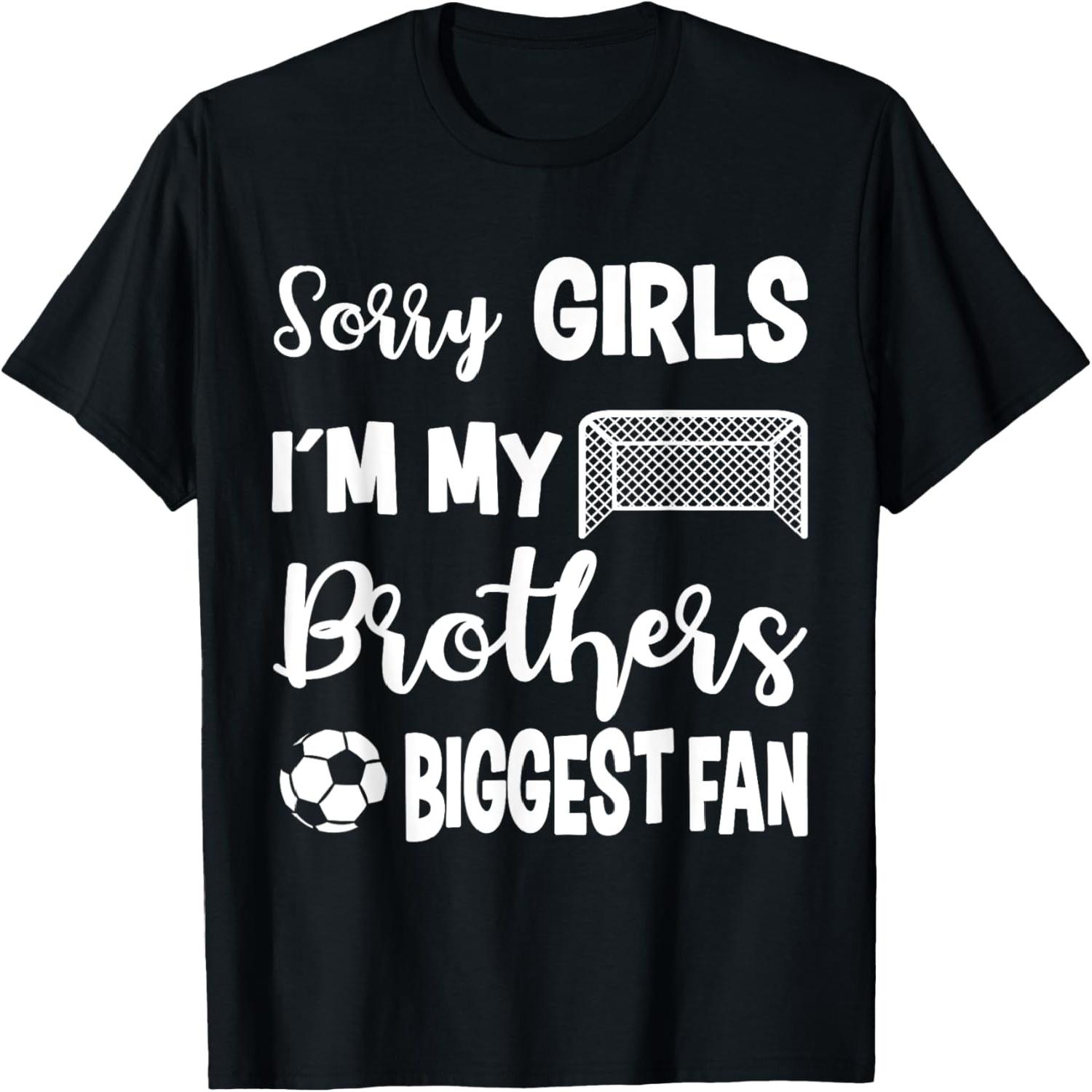 Soccer Sister Biggest Fan Little Sister T-Shirt S разноцветный
