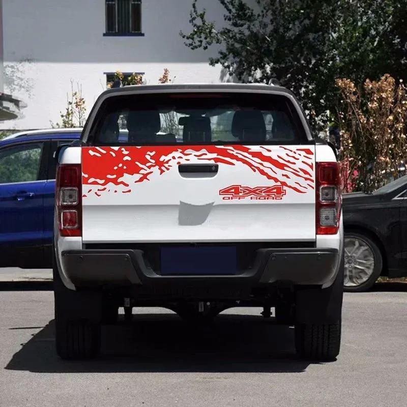 New Classic Car Tail Trunk Stickers Decal Car Automobiles Decoration 4X4 OFF ROAD For CAR Universal Pickup