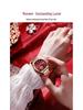 Louis Vanson Women's Luminous Diamond-Set Waterproof Calendar Watch – Popular Style