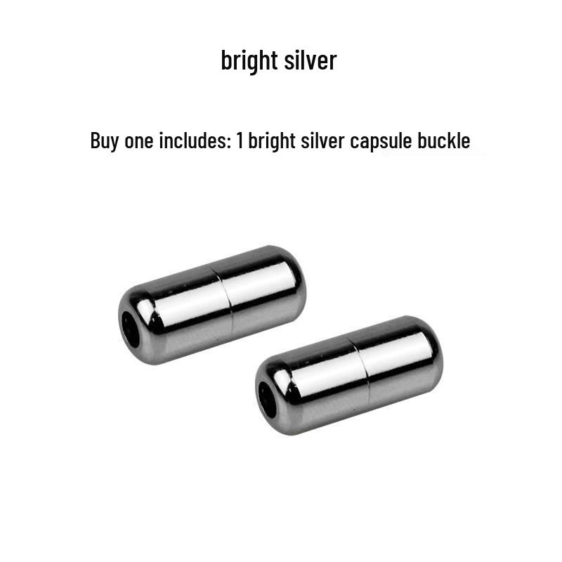 Elastische Schnürsenkel ohne Binden mit Metallkapselverschluss für Erwachsene und Kinder