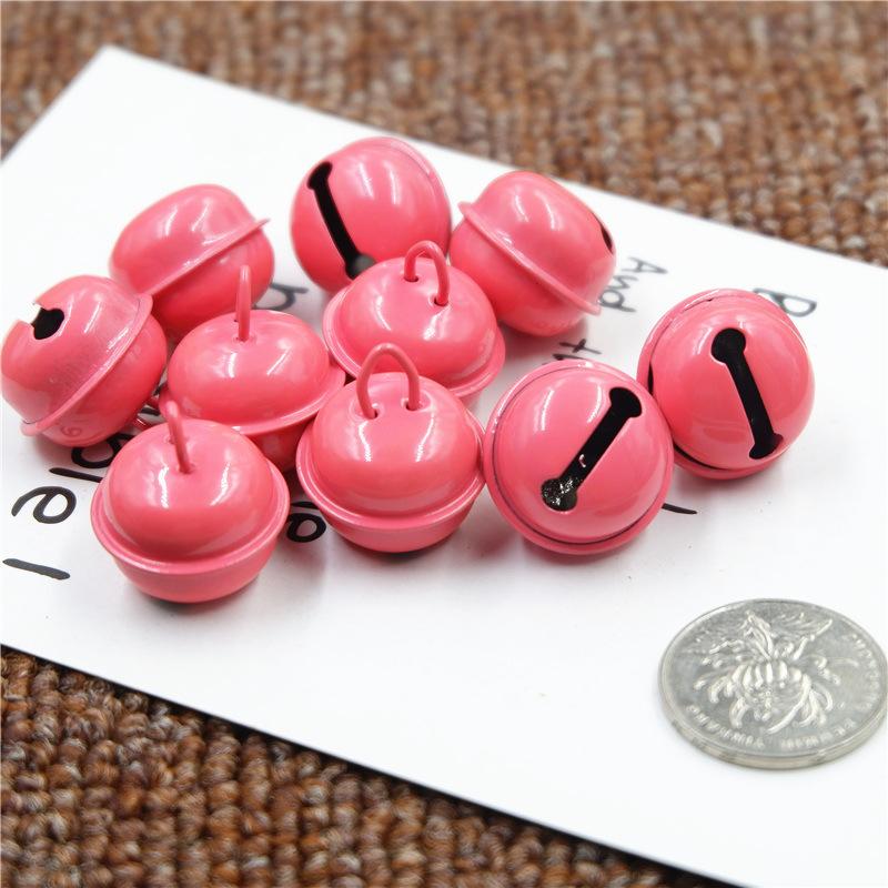 22Mm Bonbonfarbene Hundeglocken Klein Weihnachtsdekorationszubehör Haustierglocken Schlüsselanhänger Anhängerglocken