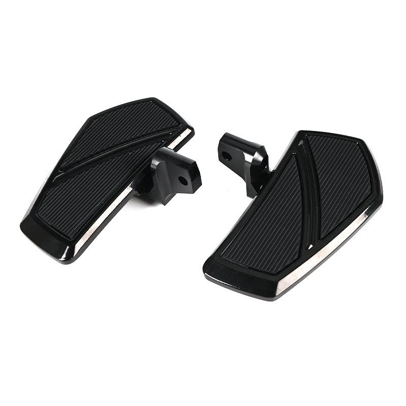 BMW R18 Dreamer Front Footpegs - Enlarged and Widened Driver Footrests by JMMOTOADV